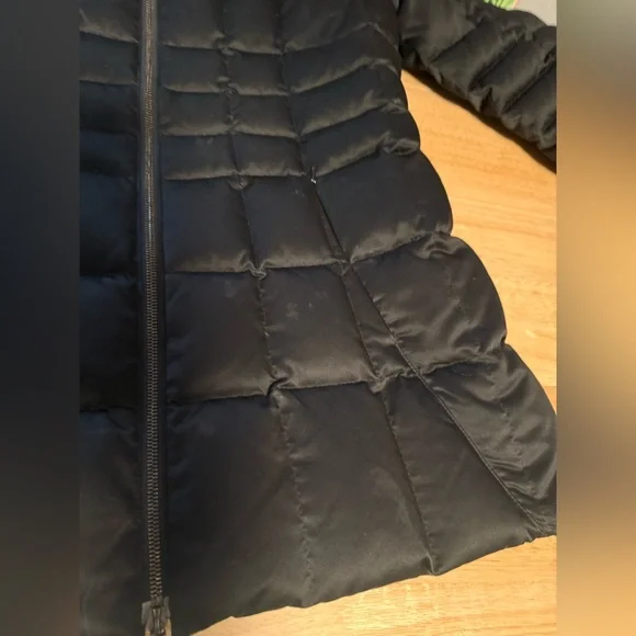 Searle Black Goose Down Coat Size 6 - Picture 13 of 13